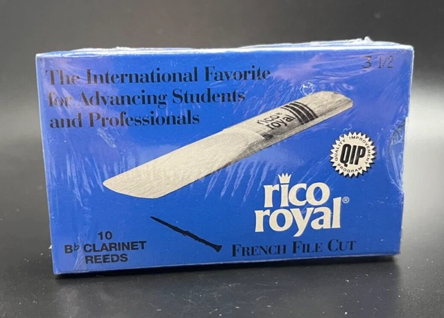 Vintage Rico Royal Bb Clarinet Reeds 3.5