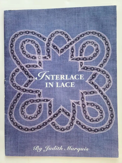 Libro de inserción celta entrelazado en encaje patrones de reliquia J Marquis Grace Knott