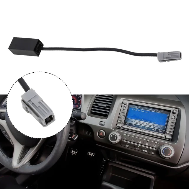 ADAPTATEUR CABLE ADAPTATEUR USB Male vers Femelle Autoradio avec Prise ...
