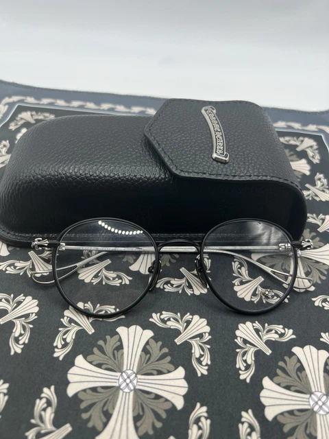 Lunettes De Soleil Chrome Hearts SINNERGASM Argentées - Modèle Unisexe, Verres En Verre, Occasion TB