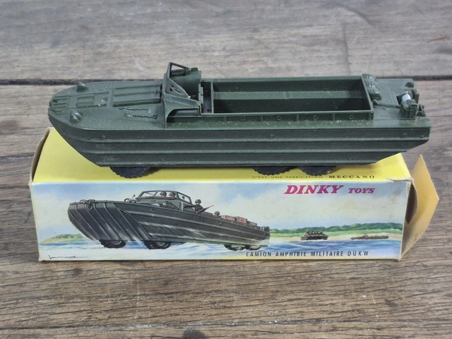 Dinky Toys DUKW amphibie militaire, made in France (D'occasion) à pour