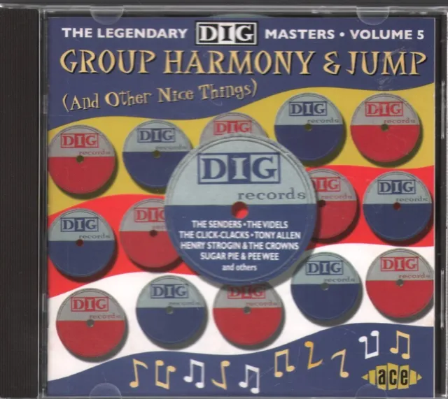 Various Artists Group Harmony & Jump: Dig Masters Vol 5 CD UK Ace 2000 CDCHD759