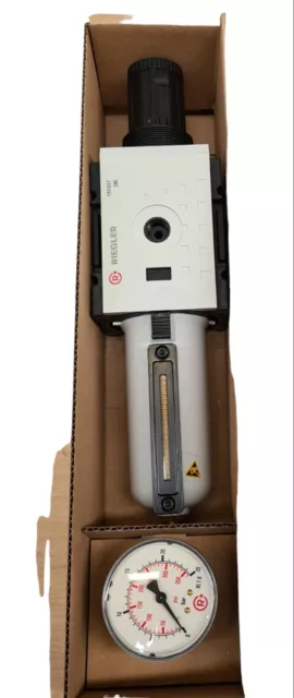 Regolatore filtro contenitore in metallo, tubo a vista Futura BG 4, G 1, 0,5-16 bar, HA