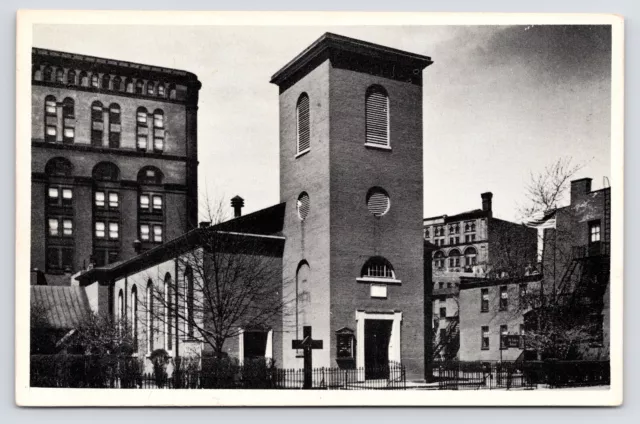 c1920s-30s~Church of St. Luke in the Fields~Hudson Street~NYC  New York~Postcard