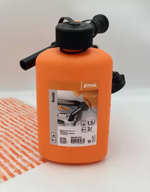 STIHL Kombi-Kanister Standard orange 3 / 1,5 Liter Doppelkanister 00008810124