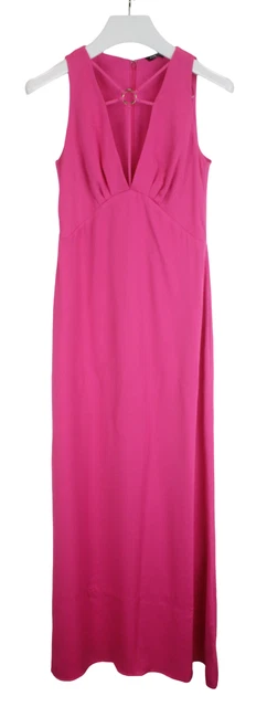 Blouse Femme Marciano Par Guess Taille IT 44 - Blanche, Sans Manches, Franges Fines - Occasion Très Bon état