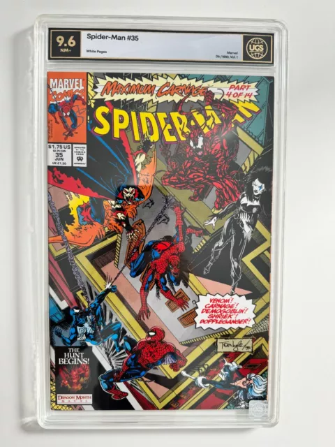 Marvel Spider-Man #35 Graded US KEY Comic Book 9.6 Mint UGS CGC CBCS