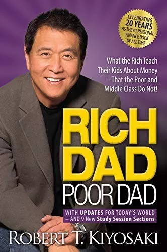 Rich Dad Poor Dad by Robert Kiyosaki | Paperback Book | NEW | FREE SHIPPING