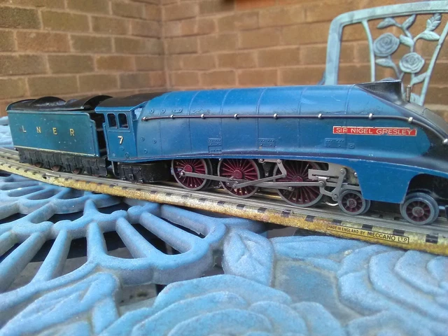 Hornby Dublo 3 Rail Lner A4 Working No. 7 Sir Nigel Gresley Edl1 For Restoration