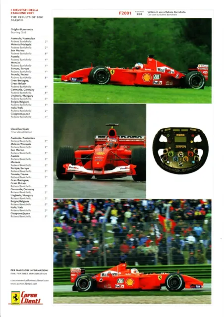 Ferrari Formula 1 F2001 Rubens Barrichello 2001 Corse Clienti - 683