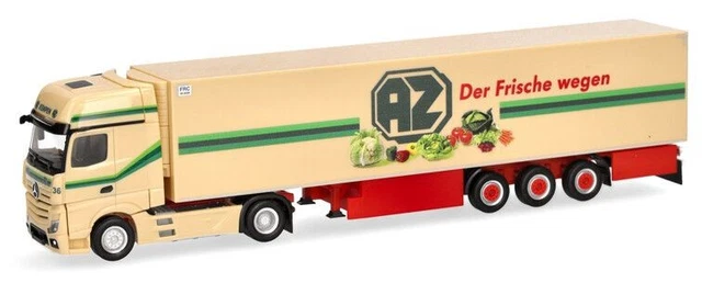 HERPA - CAMION avec remorque frigorifique 3 essieux KAJ MADSEN – DAF XG HERPA - CAMION avec remorque frigorifique 3 essieux KAJ MADSEN – DAF XG