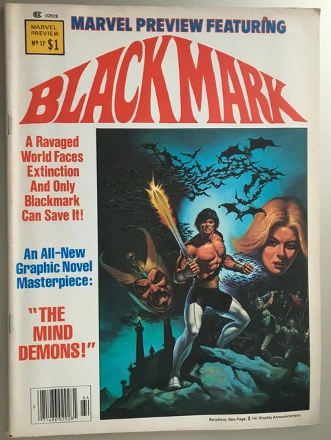 Marvel Preview #17 - Featuring Blackmark - Winter 1979, Gil Kane