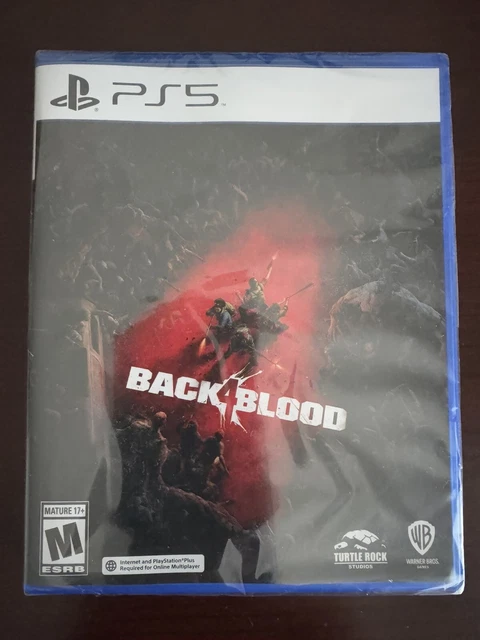 Back 4 Blood – Sony PlayStation 5, Brand New, Sealed, M Rated, Warner Bros.-1256877