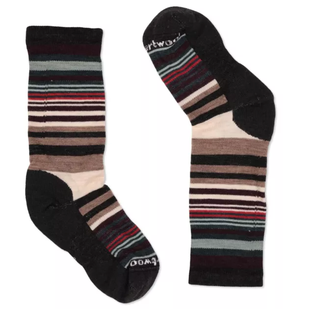 Smartwool Women's Striped Cushioned Crew Socks Multicolor Size SM ESF17210