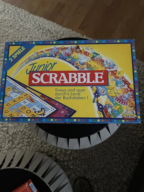 ⭐ SCRABBLE Junior | 2 In 1 Spiel | Vollständig ⭐