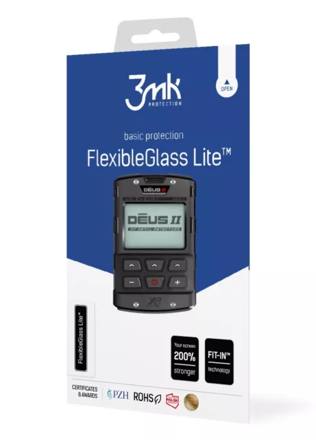 XP Deus II - 3mk Flexibleglass Lite Displayschutz