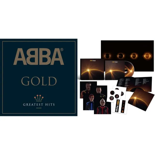 Set album ABBA 2 CD GOLD + VOYAGE NUOVO (IMBALLO ORIGINALE)