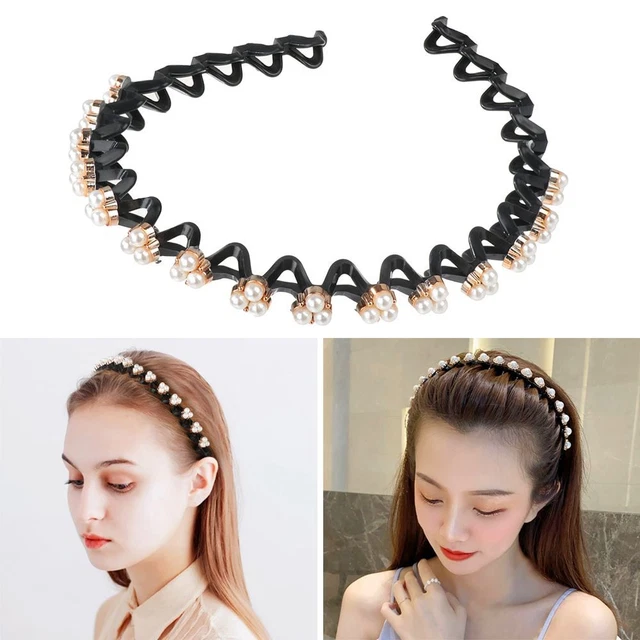 perles Pince à cheveux strass Coiffe pour filles Bandes de cerceau pour cheveux