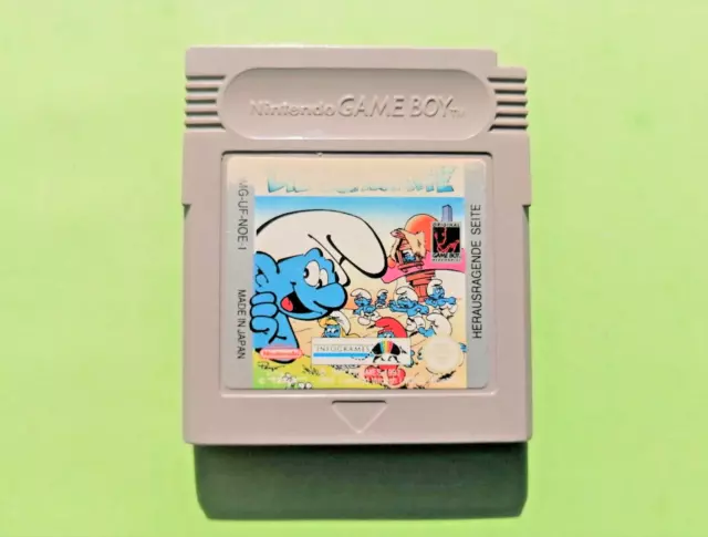 Los Pitufos viajan por el mundo - Nintendo GameBoy - Cartucho -