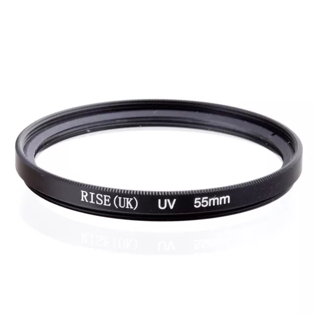 Filtre UV 55mm pour Tous Objectifs Canon, Nikon, Tamron, Sigma, Sony...... 2