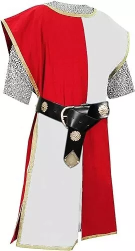 Medieval Knight Tunic Surcoat LARP Cosplay Fantasy Halloween Reenactment Costume