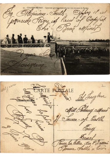 CPA AK ALGERIA - COLOMB-BÉCHAR - Government Caravan (774102)