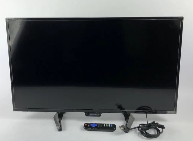 Sharp - 32"  LC-32LB481U - Smart - HDTV - Roku TV w Remote - VGC LOOK