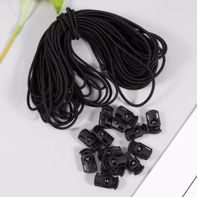 Spring Toggle Stopper Cord Lock DIY Clothing Luggage Accessories Elastic Rope