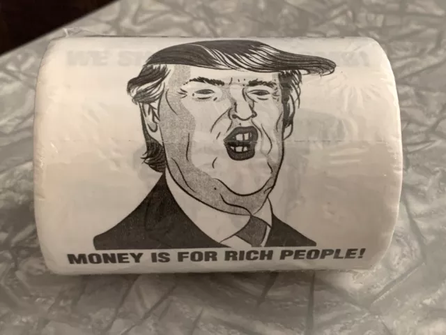 Donald Trump Toilet Paper - Dump Trump by Big Mouth