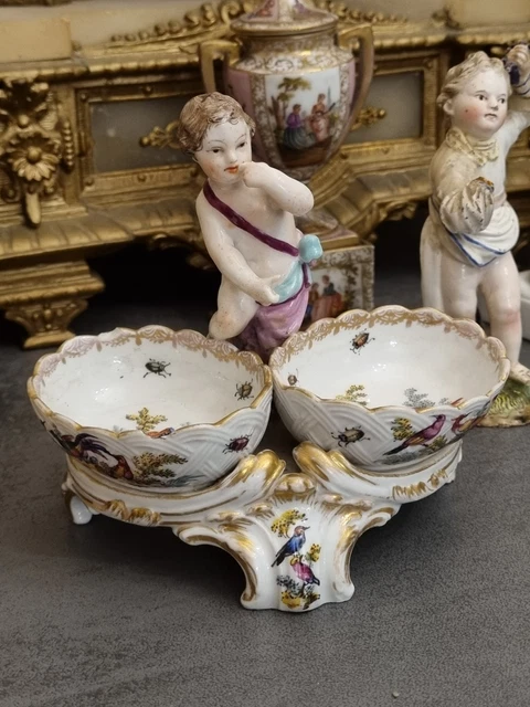 Robj Paris - Rare coupe en porcelaine aux oiseaux stylisés Robj Paris - Rare coupe en porcelaine aux oiseaux stylisés
