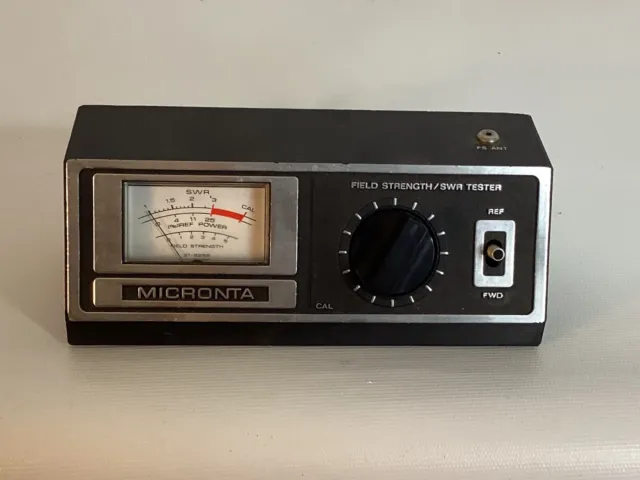 Radio Shack Micronta Field Strength and SWR Tester Model 21-525B Excellent