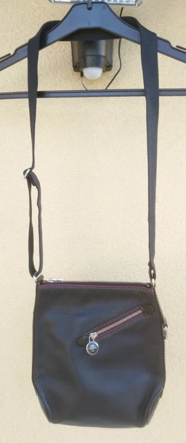 Occasion! Sac bandoulière cuir LANCEL collection MISS Noir