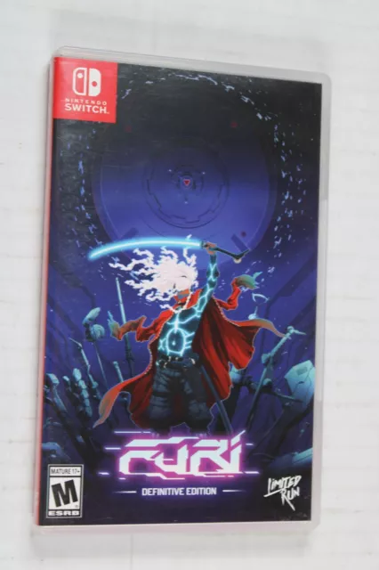 Furi Definitive Edition (Nintendo Switch Game) Limited Run Games # 014 LRG