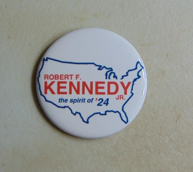 ROBERT F. KENNEDY RFK Jr 2024 campaign pin button political 0.99