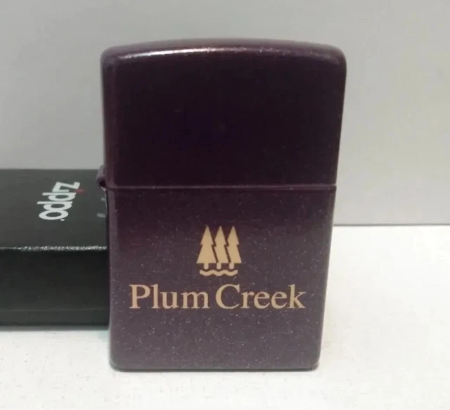 Zippo 2006 A 06 Plum Creek Advertising Salesman Sample Purple Shimmer