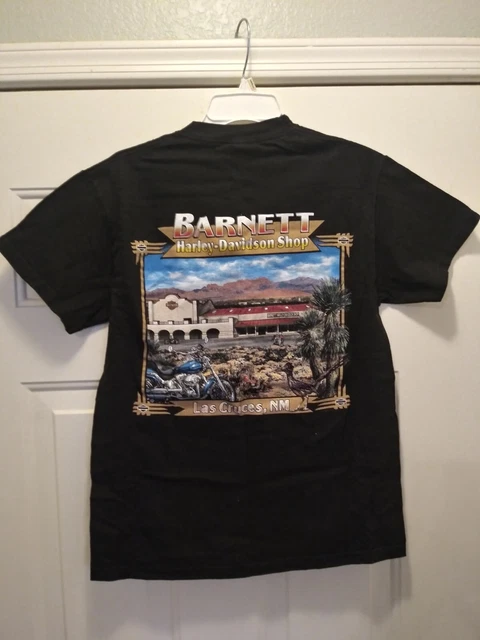 vintage HARLEY DAVIDSON motorcycle BIKER SHIRT MEDIUM las cruces NEW MEXICO vintage HARLEY DAVIDSON motorcycle BIKER SHIRT MEDIUM las cruces NEW MEXICO