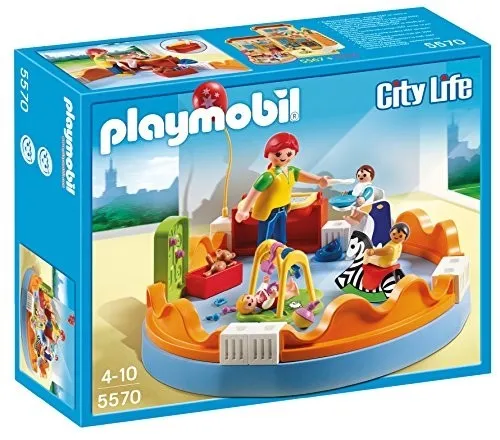 Playmobil - Jeu De Construction Espace Crèche Avec Bébés Jouet Cadeaux 2019 NEUF