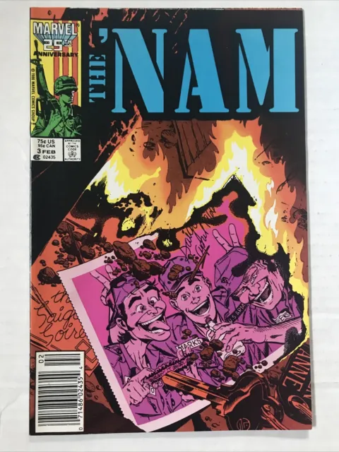 The 'Nam #3 - VF - 1987 Marvel Comic - Newsstand