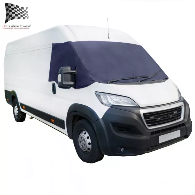 Peugeot boxer van Gel Drapé Protection Écran de Luxe (2024 A Partir) Marine 373