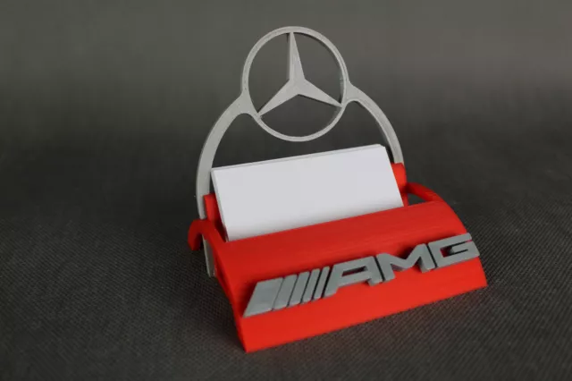 Tarjetero Mercedes Benz AMG Business. Gadget de escritorio