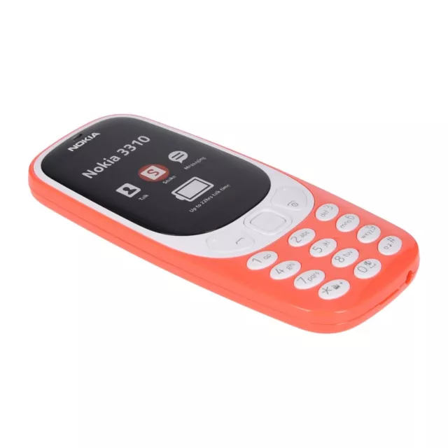 Nokia 3310 trappola fittizia cellulare arancione