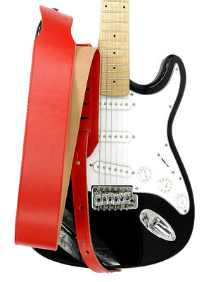 bespeco BESPECO TC1BK TRACOLLA PER CHITARRA IN VERA PELLE NERA 