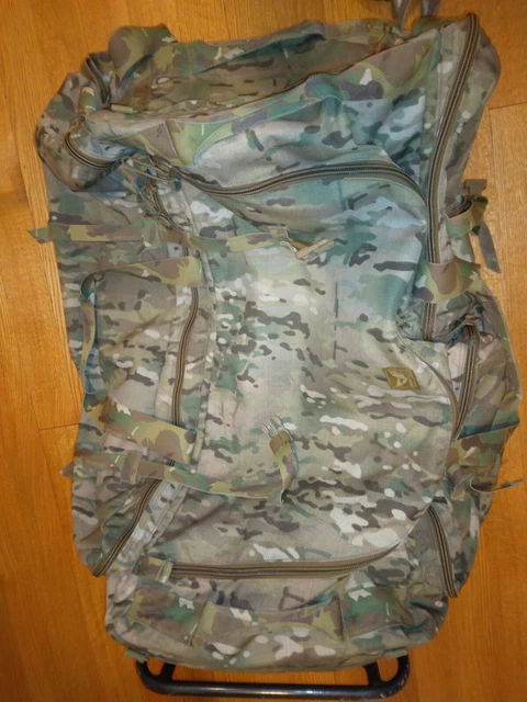 Eagle Industries MultiCam Deployment Bag with Frame and wheels. Eagle Industries MultiCam Deployment Bag with Frame and wheels.