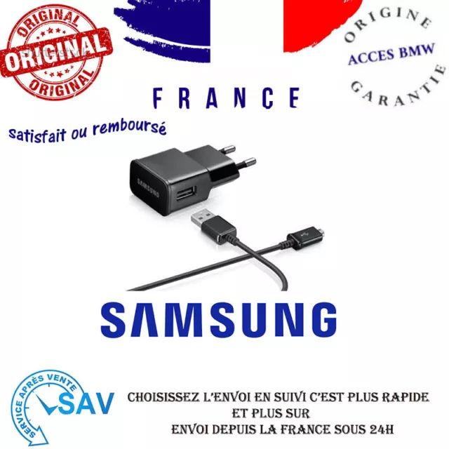 Originale Chargeur Samsung ETA U90 & Cable USB EP DG925 pour SM-N920 Galaxy Note