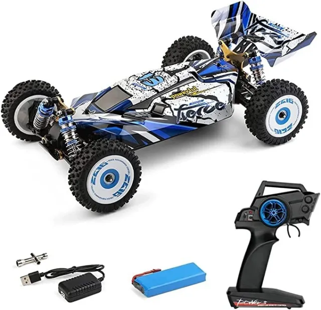 WLtoys 124017 1:12 2.4GH 4WD RC Car 75km/h Speed Off-Road RTR Metal Chassis V2T8