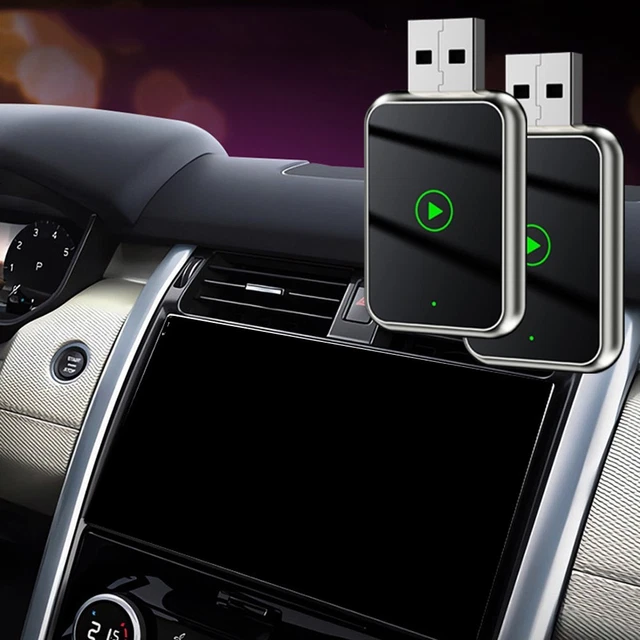 MYPIN Adaptateur sans Fil CarPlay 2 en 1 pour iPhone et Android Auto, connectivité Plug & Play, Compatible avec Plus de 1000 véhicules, Noir MYPIN Adaptateur sans Fil CarPlay 2 en 1 pour iPhone et Android Auto, connectivité Plug & Play, Compatible avec Plus de 1000 véhicules, Noir