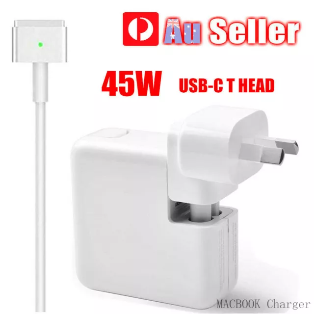 New 45W charger T-type adapter for MacBook Air 11 13 A1436 A1465 A1466 AUS Pro