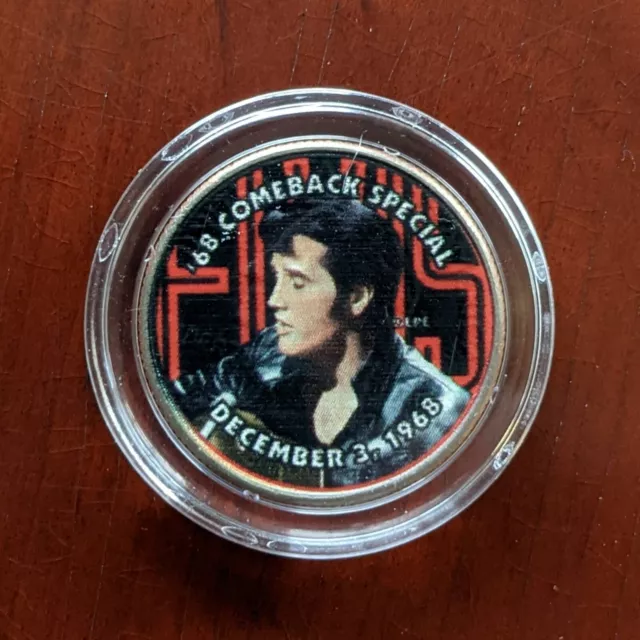 United States - Elvis Presley, 1968 Comeback Special - Quarter Coin