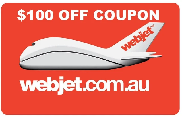 Webjet $100 Off Holiday Hotel Flight Package Discount Coupon  Voucher Ex31/03/24