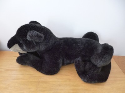 black panther soft toy